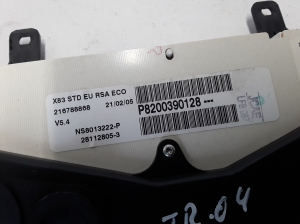 NISSAN Primastar X83 (2001–2014) Näidikuplokk P8200390128 - 2