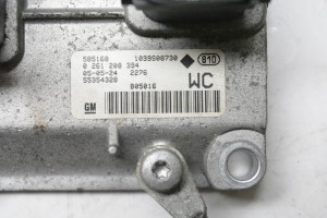 Opel Corsa C (2000–2006) Calculateur moteur 55354328 - 3