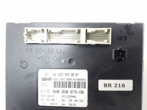 Mercedes Benz CL-Class C216 (2006–2014) Conditioner control module A2218709987 - 2