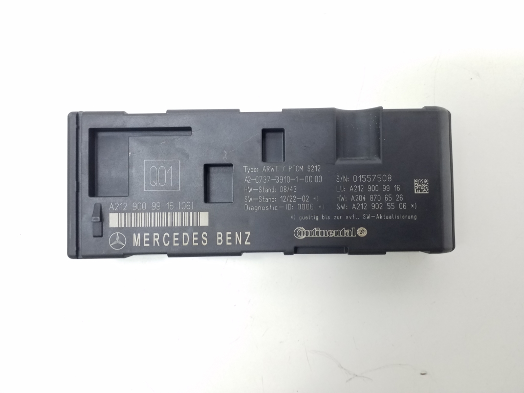MERCEDES-BENZ E-Class W212/S212/C207/A207 (2009-2016) Rėlė A2129009916 21009231