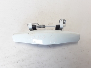 Front door external opening handle and its details - 