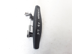 Dacia Sandero (2008–2012) Rear side door exterior handle and its parts - 2