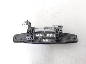 Dacia Sandero (2008–2012) Front door external opening handle and its details - 2