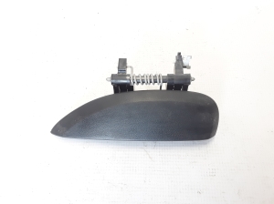 Rear side door exterior handle and its parts