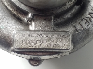 RENAULT Megane II (2002–2009) Turbolader 765015 - 2