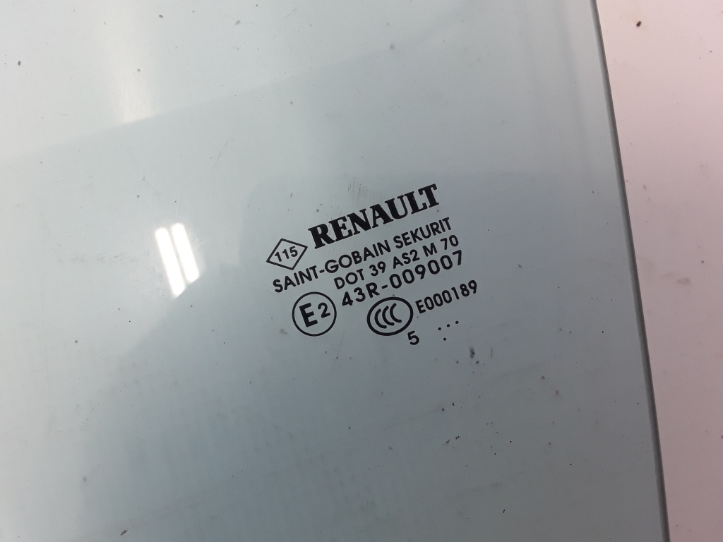 RENAULT Zoe 1 generation (2012-2023) Front Left Door Glass 803010803R 22317193