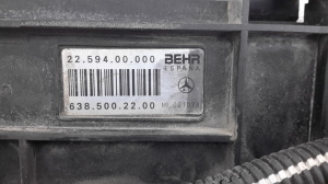 Mercedes Benz Vito 638 (1996–2003) Dzesēšanas ventilators un tā daļas A6385000693 - 2