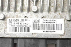Citroen Berlingo (1996–2007) Motorsteuergerät 9653647780 - 3