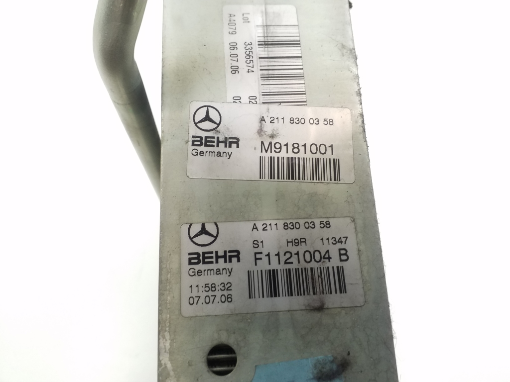 MERCEDES-BENZ E-Class W211/S211 (2002-2009) Радиатор отопителя салона A2118300358, A2118300158, A2118300758 20371646