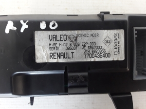RENAULT Scenic (1996–2003) Heater control panel 7700435400 - 4