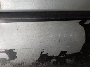 Mercedes Benz CLC-Class 203 (2001–2007) Karbi välimine ilupaneel A2036980554 - 2