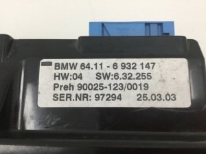 BMW 7 SERIJA E68 (2001–2008) Switch and its parts 6932147 - 2