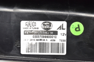 FIAT Doblo (2010–2026) Eckleuchte hinten 02037099900010 - 2