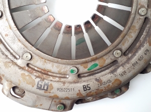 Opel Corsa C (2000–2006) Clutch pressure plate 90522511 - 2