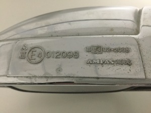 Mitsubishi L 200 (1996–2006) Side mirror and its parts E4012098 - 4