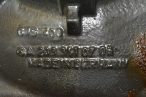 Mercedes Benz C-Class 203 (2000–2007) Hinterachsdifferential A2033510305 - 5