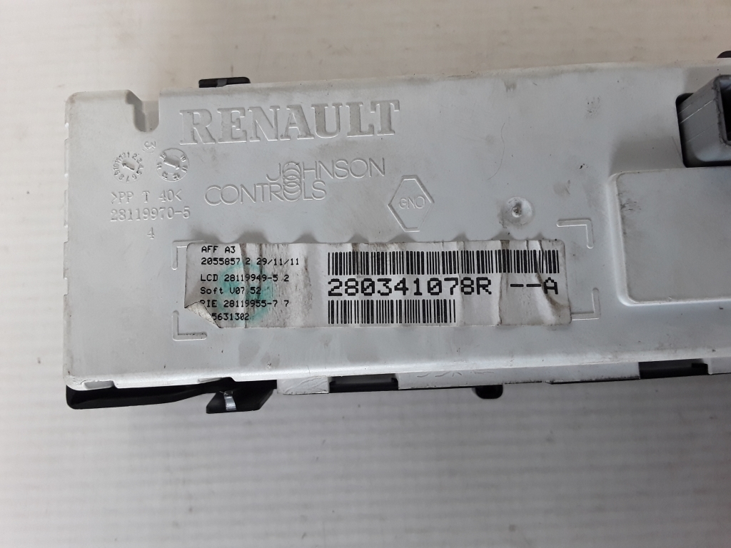 RENAULT Kangoo 1 generation (1998-2009) Navigation Display 280341078R 22318020