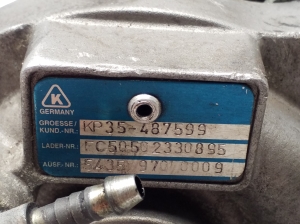 Peugeot 307 I (2000–2009) Turbolader 9700009 - 3