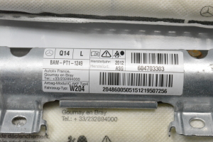 Mercedes Benz C-Class 204 (2007–2014) Katuse turvapadi 604703303 - 3