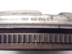 AUDI A3 8P (2003–2012) Volant moteur 06F105264C - 3