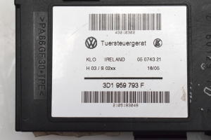 Volkswagen Touareg I (2002–2010) Esiukse aknatõstuki mootor 3D1959793 - 2