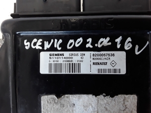 RENAULT Scenic (1996–2003) Engine control unit 8200057536 - 4