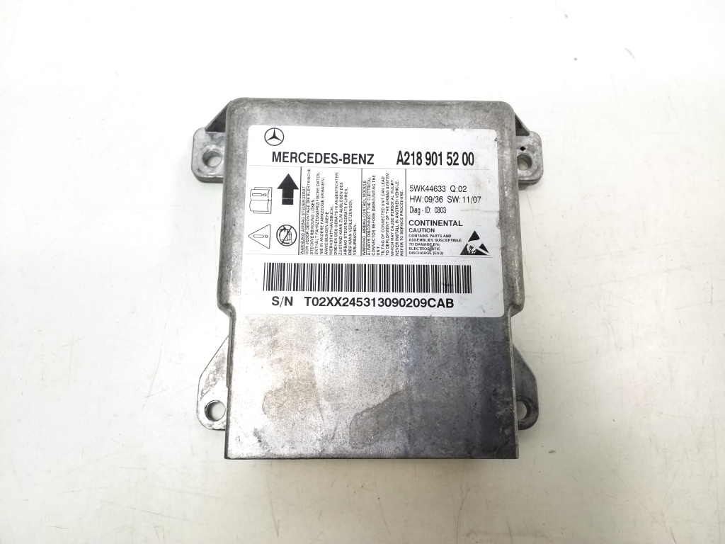 MERCEDES-BENZ CLS-Class C218 (2010-2017) SRS Control Unit A2189015200 20377025