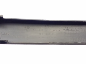 BMW 1 SERIES E87 (2003–2012) Stoßstangenleiste hinten 51127124503 - 4