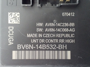 Ford Focus (2011–2018) Steuergerät für hintere Seitentür AV6N14C236BB - 2