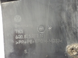 Skoda Fabia MK 2 (2007–2014) Underbody shield 6Q0825202N - 2