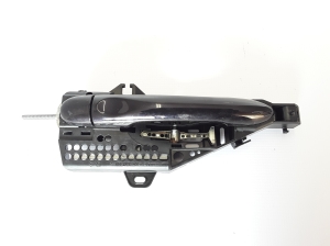 Rear side door exterior handle and its parts