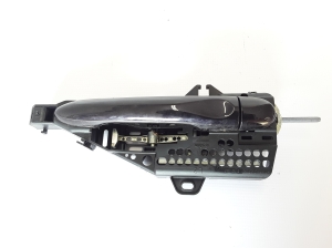 Rear side door exterior handle and its parts