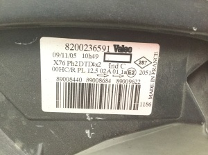 NISSAN Kubistar (2003–2008) Scheinwerfer und seine Teile - 2