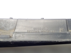 Opel Vectra C (2002–2008) Front bumper lower grille 551004542 - 2