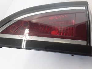  Rear light on cover 