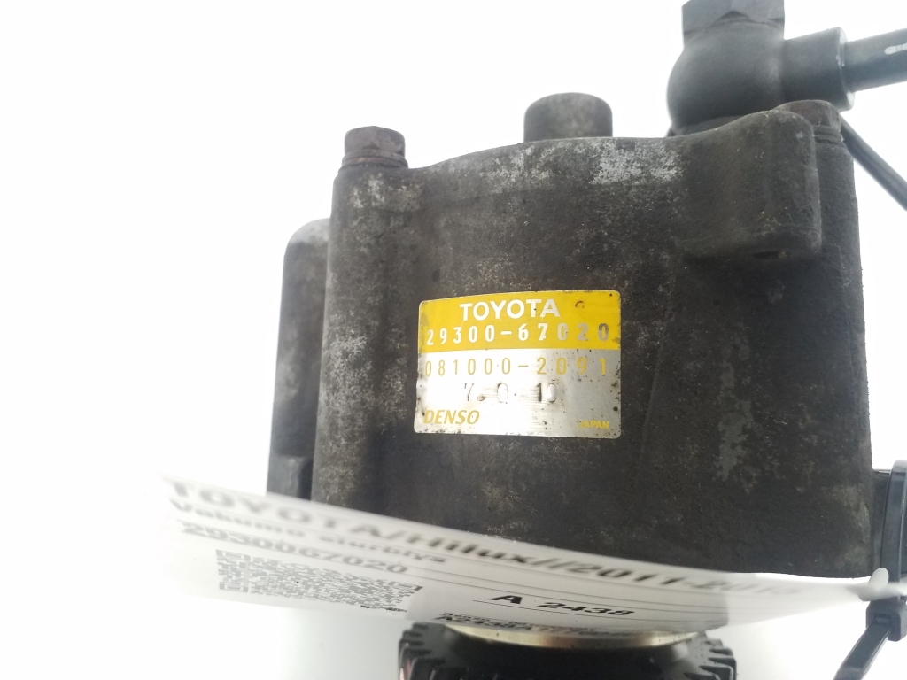 TOYOTA Hilux 7 generation (2005-2015) Pompă de vacum 2930067020 20377300