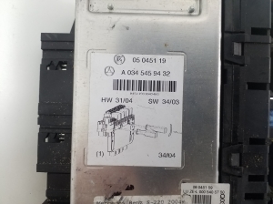  Fuse block holder under the hood 