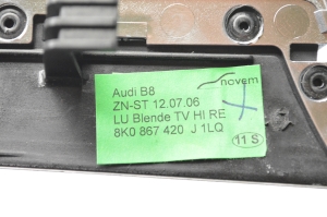 AUDI A5 (2007–2016) Zierleiste Türverkleidung hinten 8k0867420 - 4