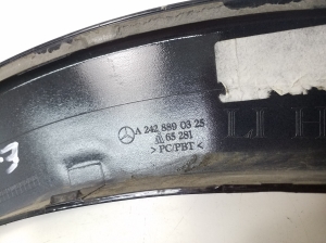 Mercedes Benz B-Class 242 (2013–2019) Front fender trim (flare) A2428890325 - 2