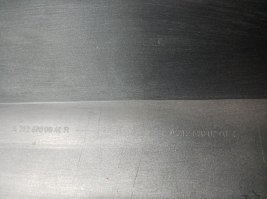 Mercedes Benz E-Class W212 (2009–2015) Karbi välimine ilupaneel A2126900240 - 3