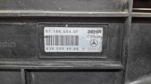 Mercedes Benz Vito 638 (1996–2003) Dzesēšanas ventilators un tā daļas A6385002093 - 7