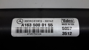 Mercedes Benz ML-Class 163 (1998–2005) Kühlgebläse der Klimaanlage A1635000155 - 2