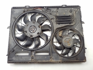 Volkswagen Touareg I (2002–2010) Kühlerlüfter und seine Teile 7l0121203g - 4