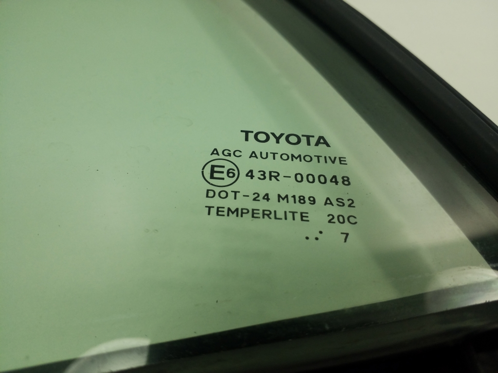 TOYOTA Auris 1 generation (2006-2012) Πίσω αριστερό παράθυρο πόρτας 6812402170 20377494