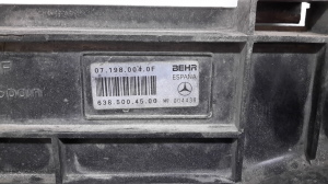Mercedes Benz Vito 638 (1996–2003) Dzesēšanas ventilators un tā daļas A6385002093 - 2
