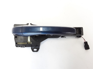 Rear side door exterior handle and its parts