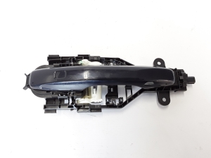 Rear side door exterior handle and its parts