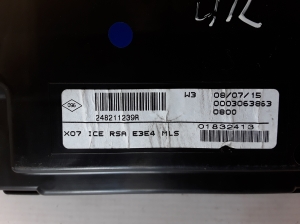 RENAULT Twingo III (2014–2026) Instrument cluster 248211239r - 3
