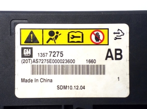 Opel Meriva (2010–2017) Airbag module 13577275 - 4