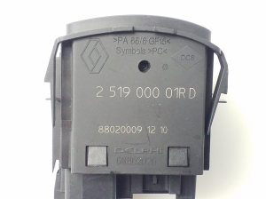 RENAULT Laguna III (2007–2015) Headlight leveling switch 88020009 - 4
